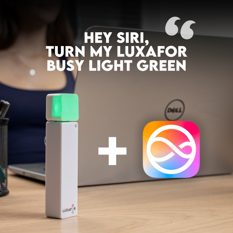 Luxafor Bluetooth – Wireless Room Availability Light 20 Luxafor shrotcut feature siri 1