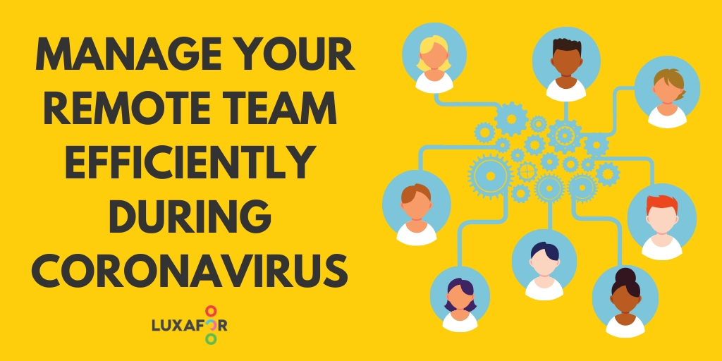 How to Help Your Team Stay Productive When Working From Home During Coronavirus: Action Plan 1 How to Help Your Team Stay Productive When Working From Home During Coronavirus: Action Plan - Luxafor