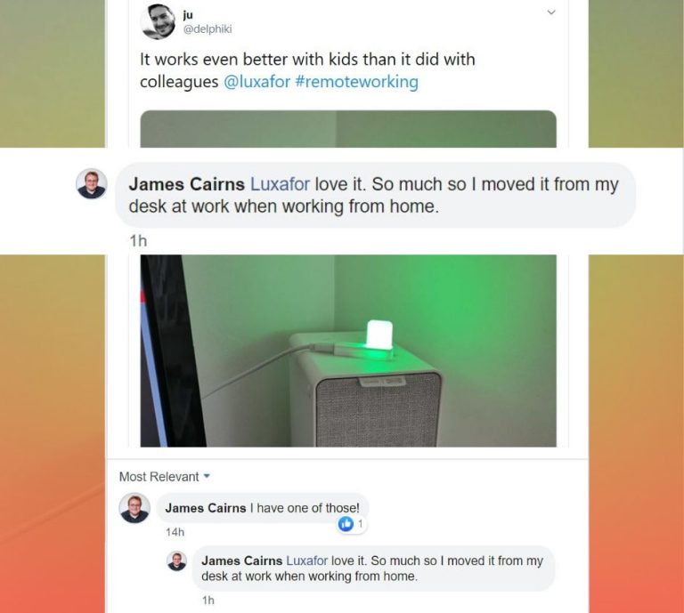 How to Help Your Team Stay Productive When Working From Home During Coronavirus: Action Plan 7 Stay focused with Luxafor Flag busy light