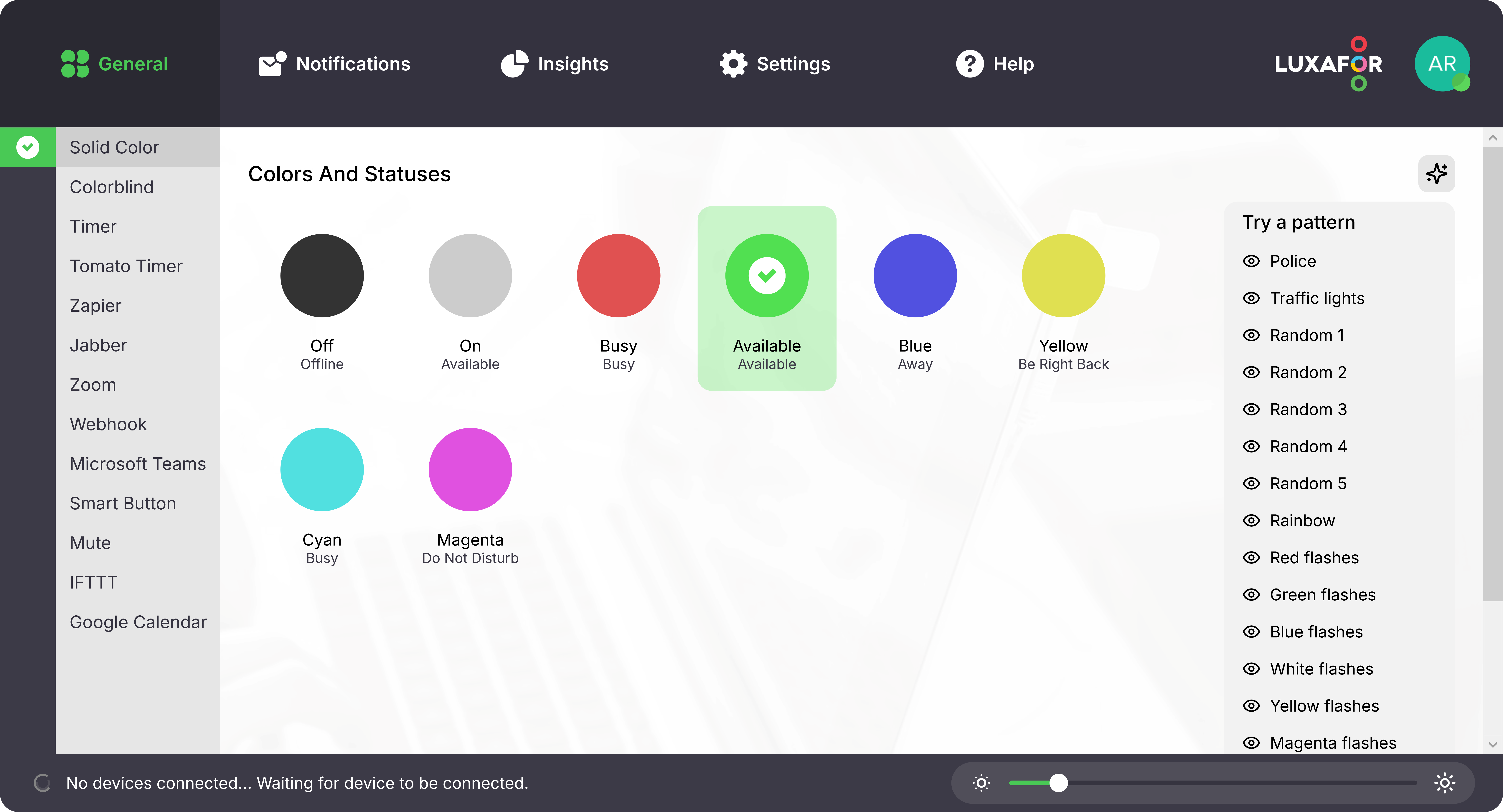 Bye Gmail (For Now) - Hello, Google Calendar Integration at Luxafor! 6 page solid color